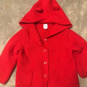 Baby Gap knit bear sweater